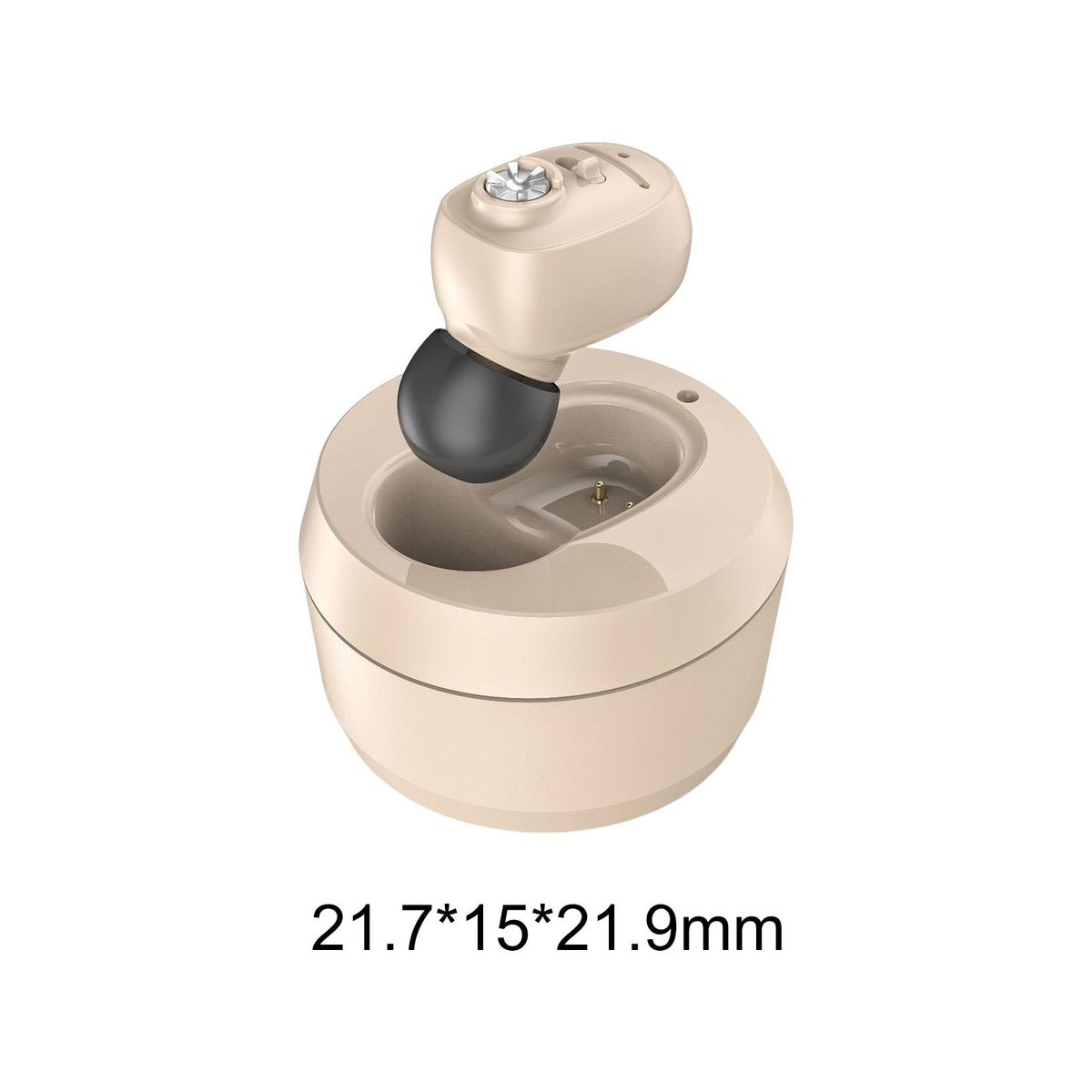 In Ear Noise Reduction Digital Mini Sound Beige