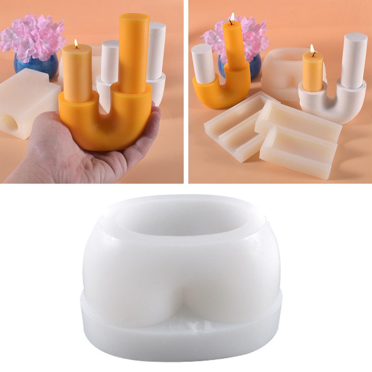Handmade Candle    Clay  Home Furnishings ,Handicrafts Candle