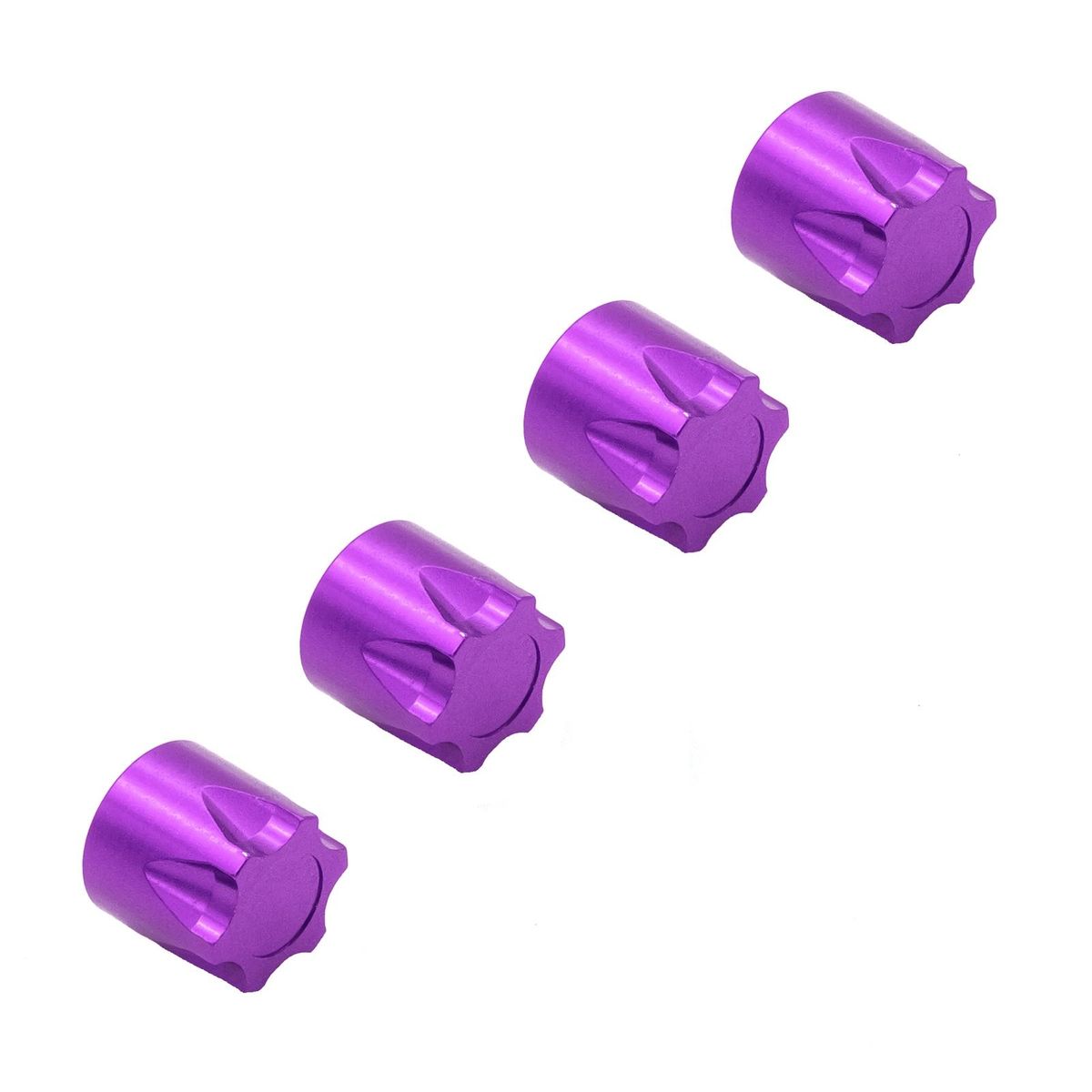 4PCS Aluminium Wheel Rim Center Cap M4 Nut Replacement for TRAX4 TRAX6 SCX10 90046 Redcat Gen8 Tamiya MST CFX VS4-10 1/10 Remote Control Crawler