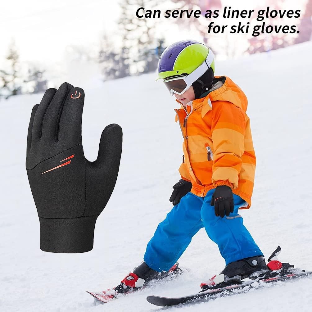 Kids Warm Touchscreen Winter Gloves Childrens Winter