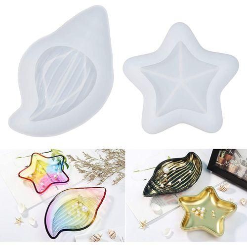 Box Resin Molds, 2Pcs Soap Dish Silicone Molds