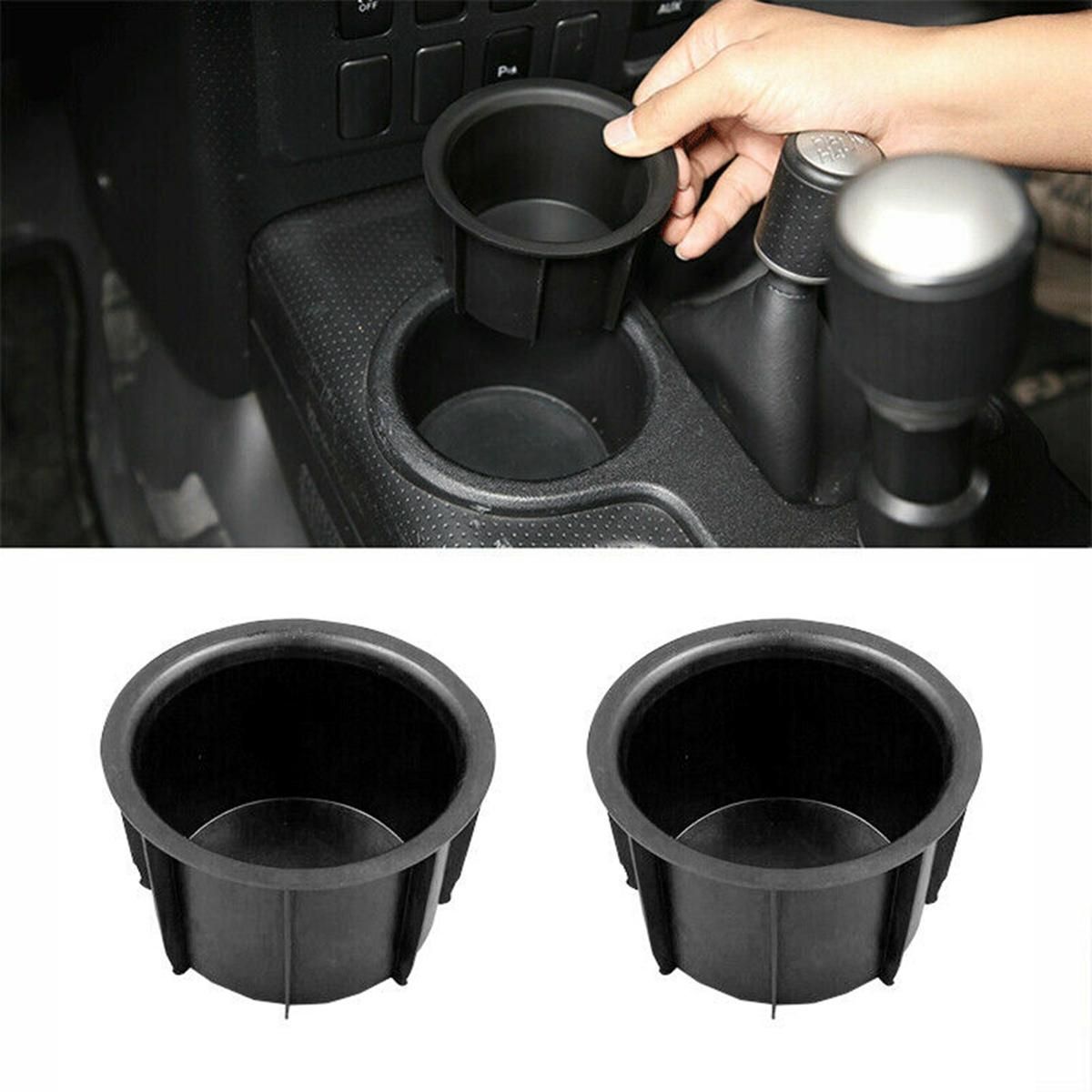 2PCS Center Console Cup Holder Insert 55616-35010 for