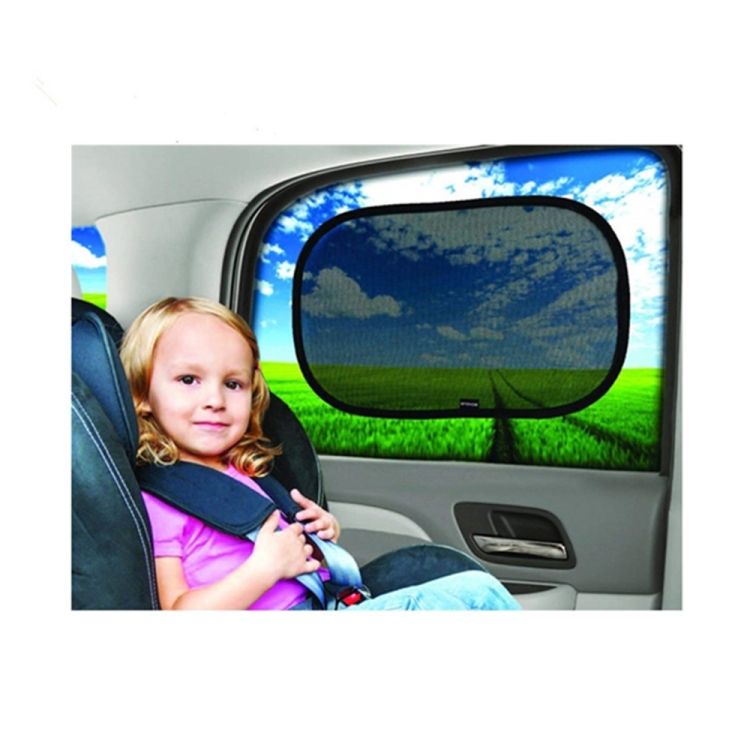 3 PCS Car Net Yarn Sunscreen Window Sunshade Cover