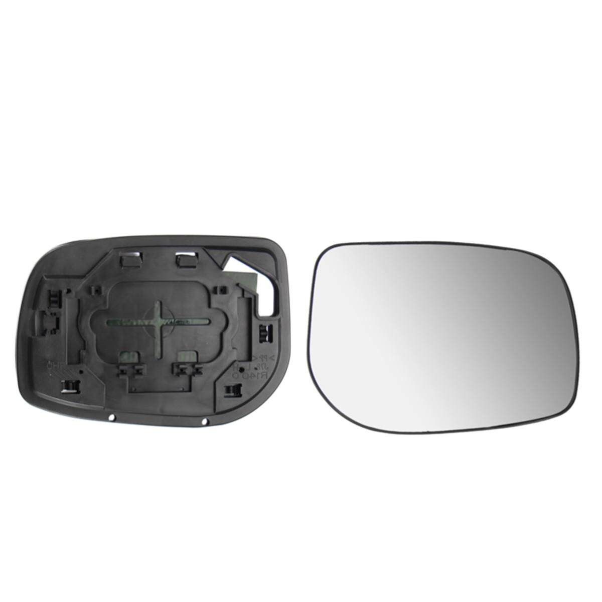 TOYOTA YARIS 2006->2010 DOOR/WING MIRROR GLASS SILVER,HEATED&BASE RIGHT SIDE