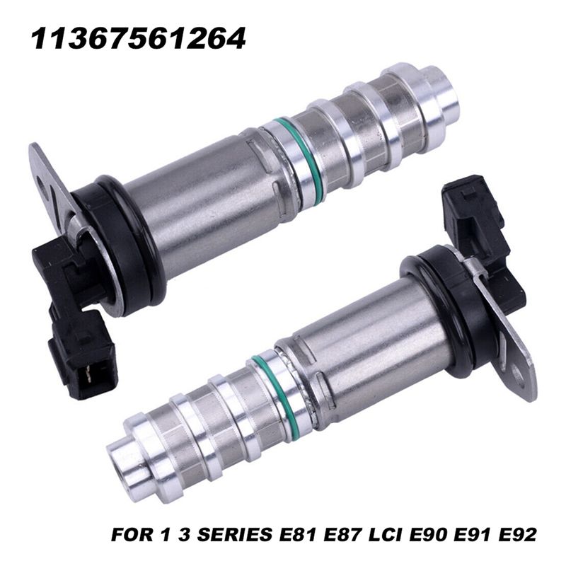 2Pcs Petrol N43 Vanos Camshaft Solenoid Valve for-BMW 1 3 Series E81 E87 LCI E90 E91 E92 11367561264
