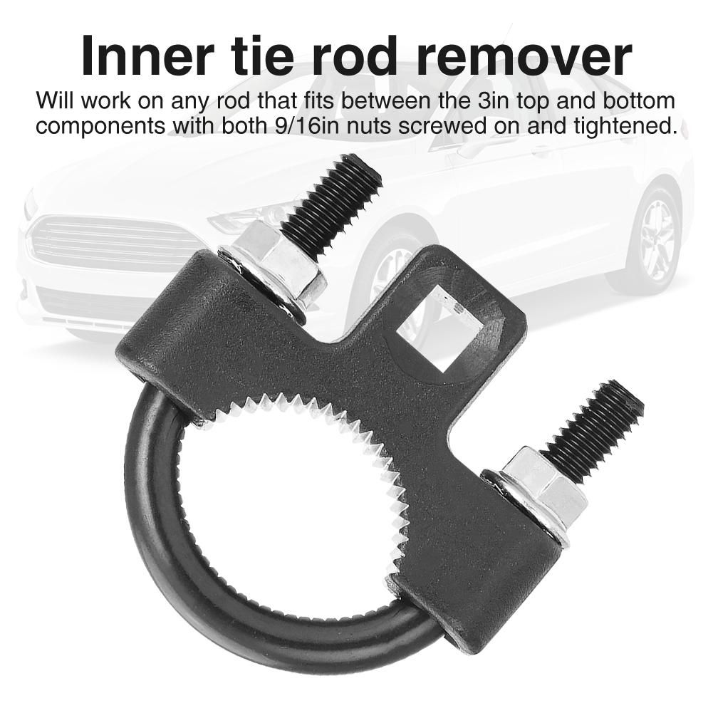 End Accessories Truck Installation Tool Durable Easy Use Car Inner Tie Rod Remover Professional Portable Carbon Steel 3/8 Inch