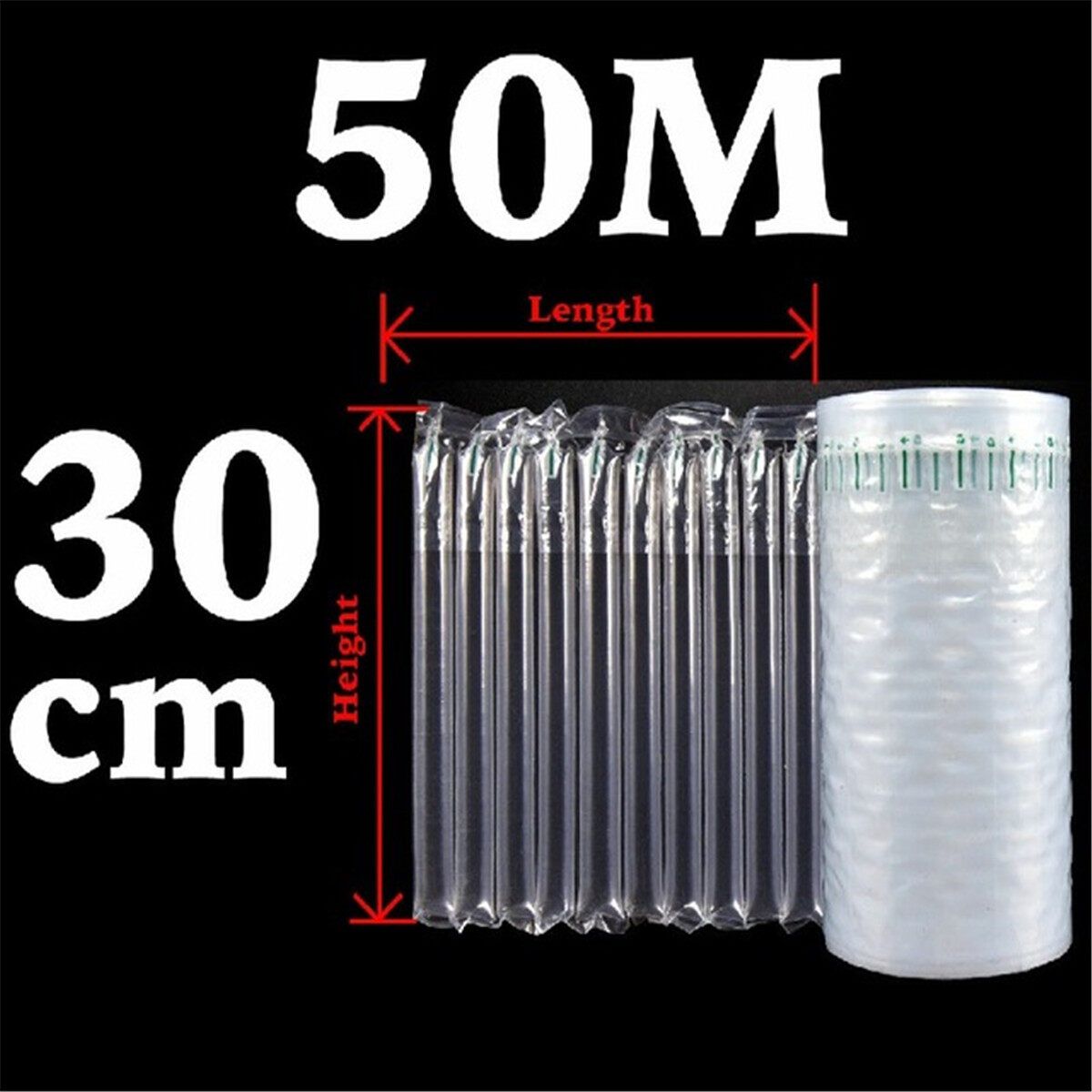 Air Column Bag Bubble Film Various Alcoh0l Express Package Inflatable Anti-fall Bubble Bag 30x50cm