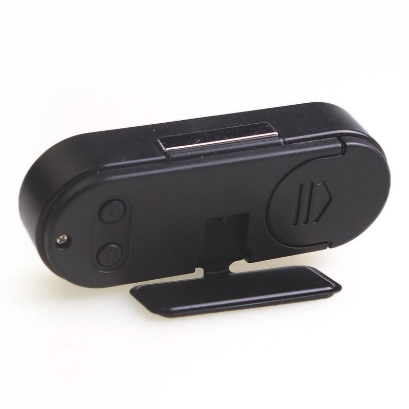 Portable Display Auto LCD Clock & Temperature Dashboard Clocks 2 In 1 Car Digital Temperature Clock Electronic Screen Clock