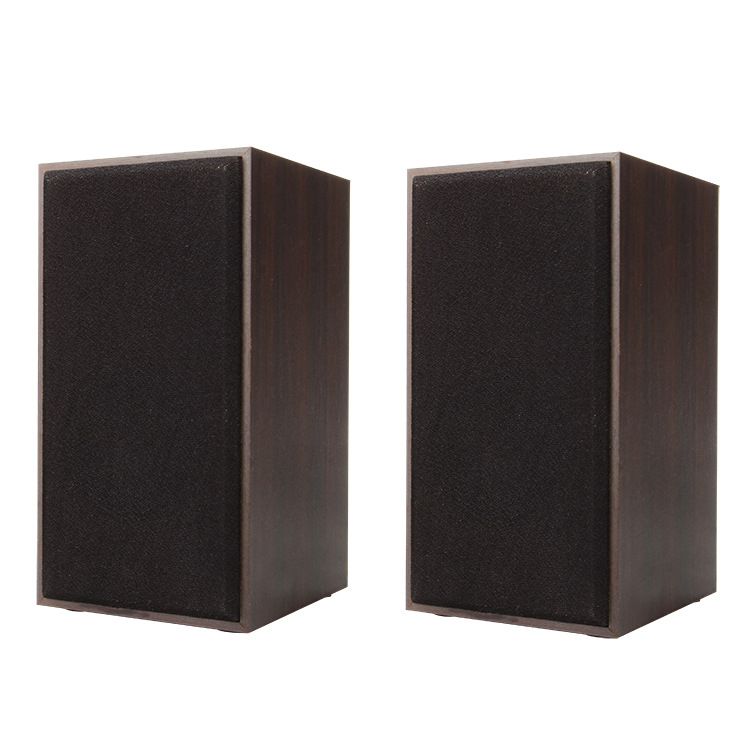 Desktop Laptop Speaker USB Multimedia Wood Subwoofer Computer Speaker Home Theater  AUX  2 (2.0)  USB
