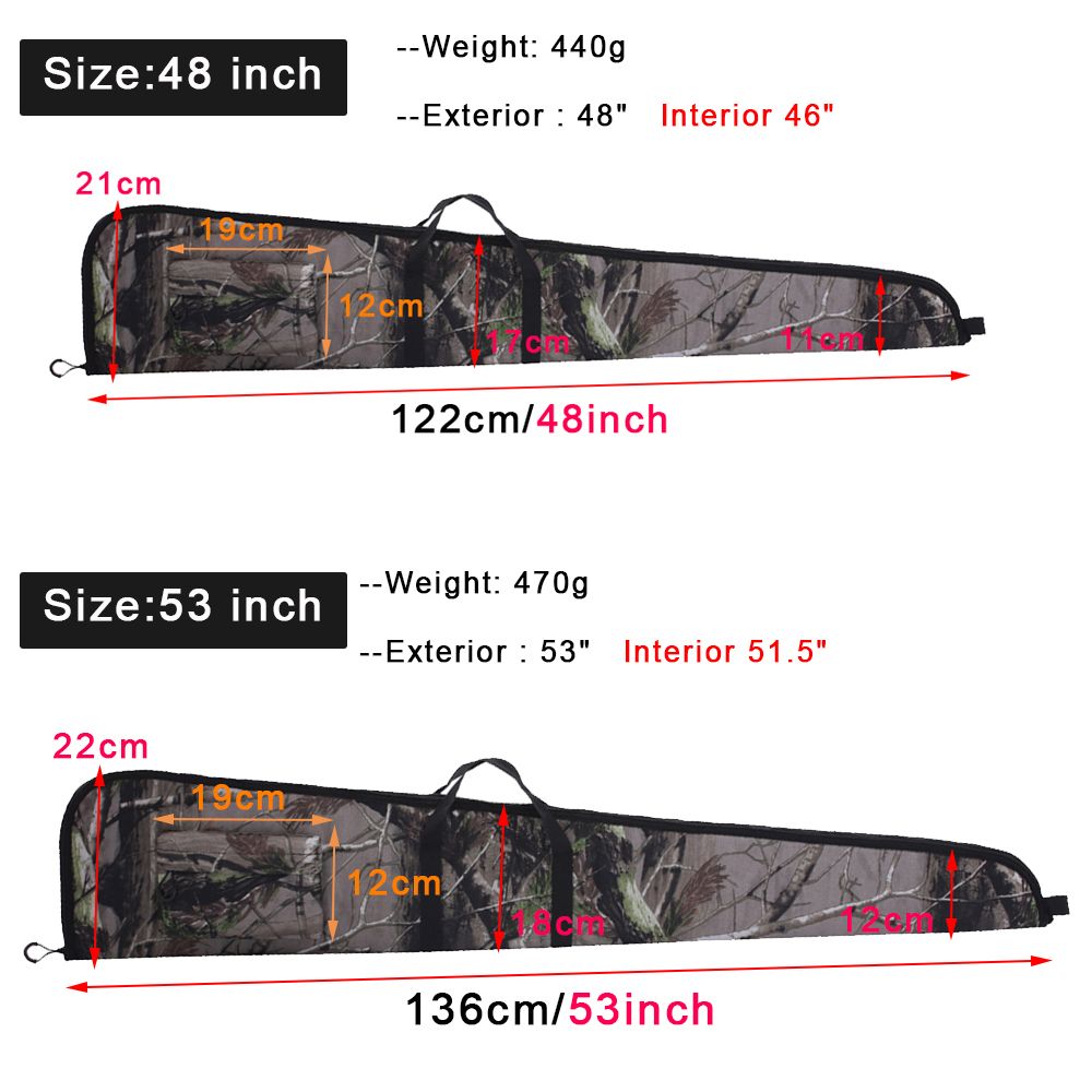 Maple Leaf Soft Shotgun Case Cases For Non-Scopeds Hunting Shooting Bag Airsoft Pouch 48 Inch