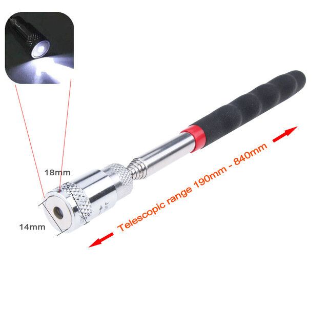 Telescopic Magnetic Pen Metalworking Handy Tool Magnet