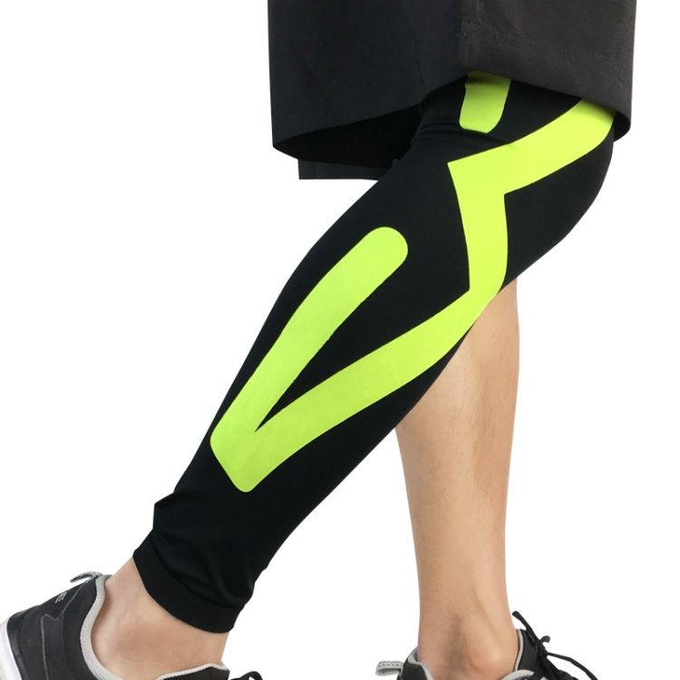 A Pair Sports Knee Pads, Specification:  M (Black / Green)