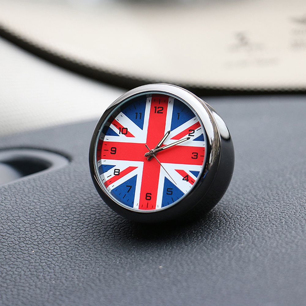 Car Time Clock Ornament Watch Dashboard Decoration For Mini