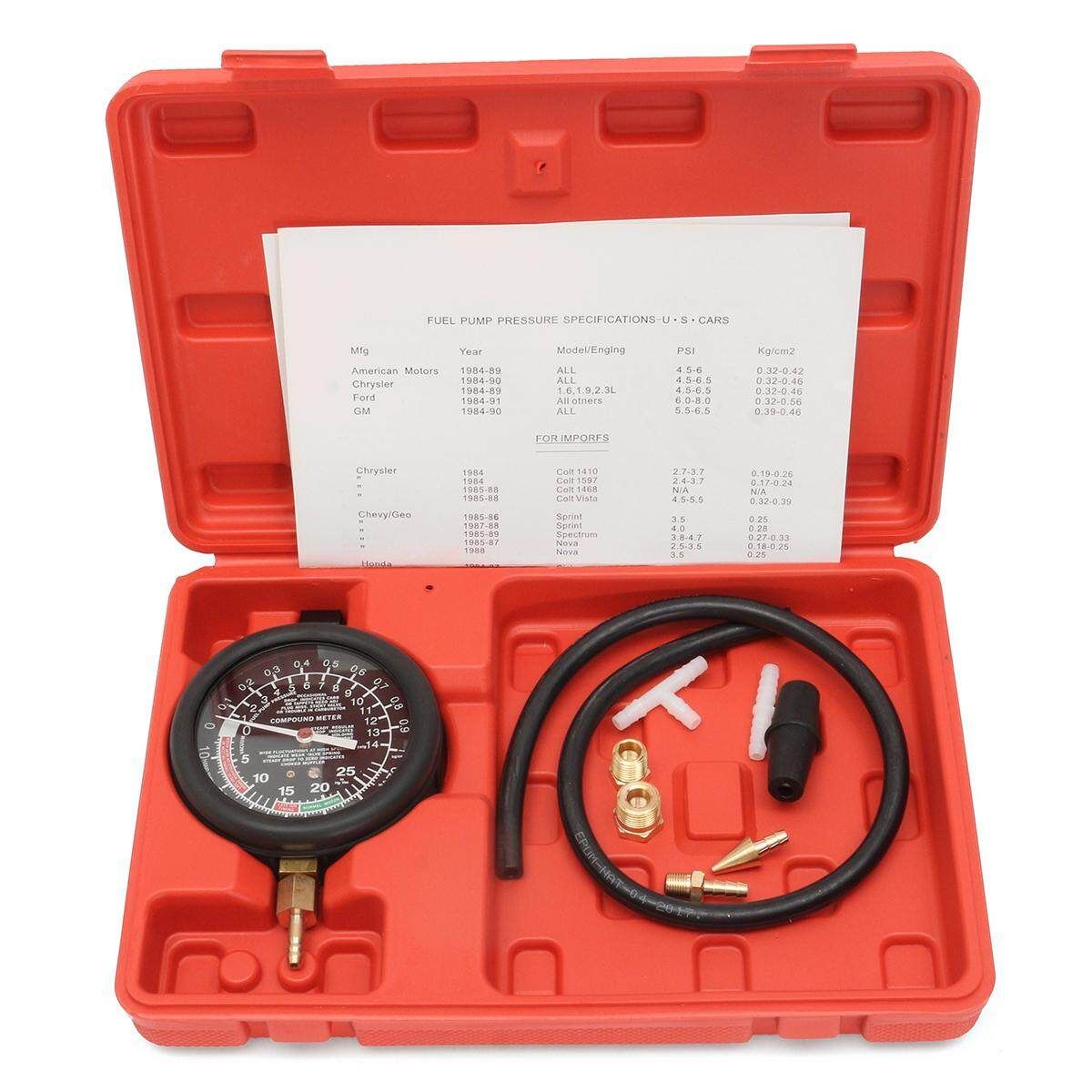Motorcycle Carburettor Vacuum Balancer 2 / 4 Cylinder Set Guage