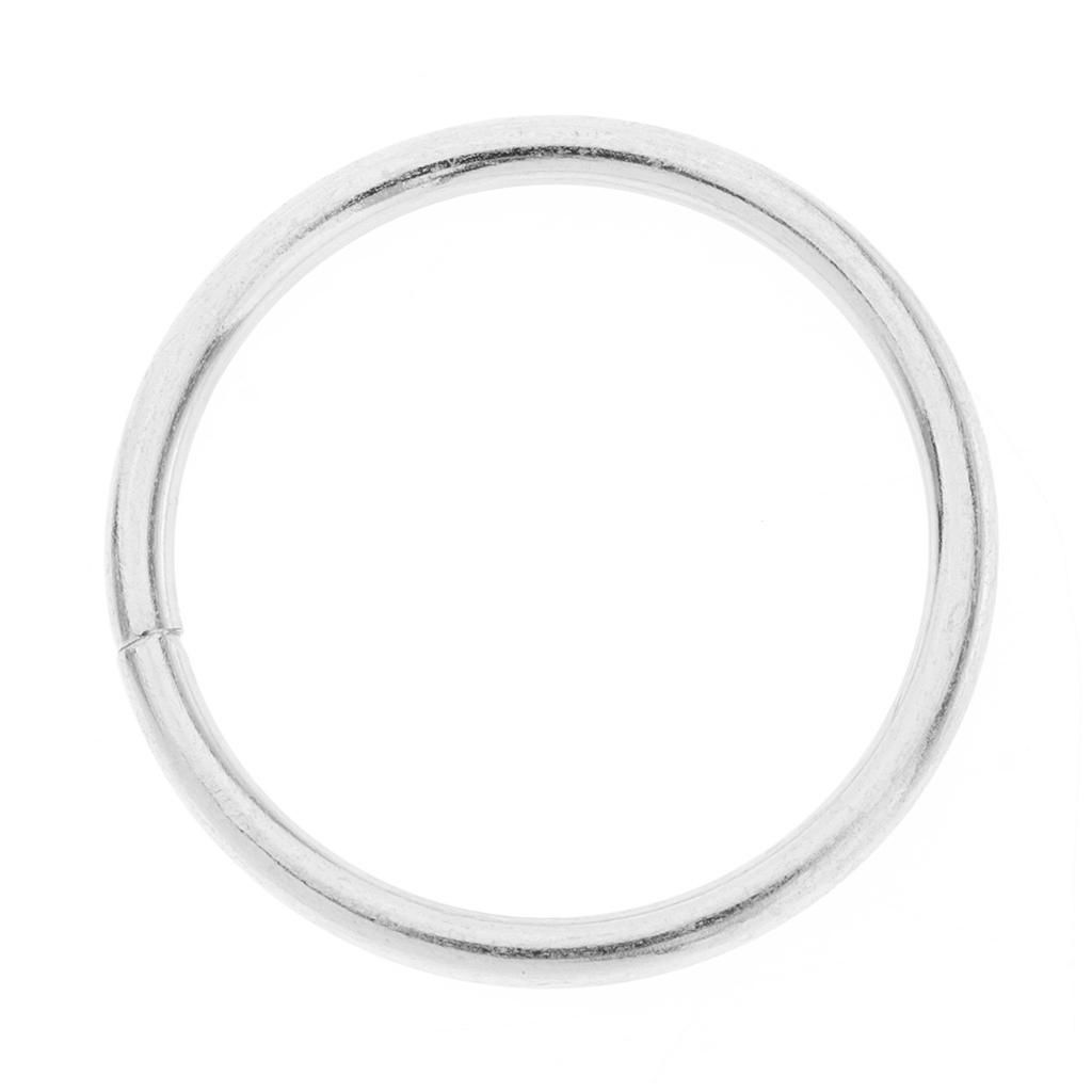 20Set Metal Rings Macrame Hoop Split Rings Key Circle DIY Dream