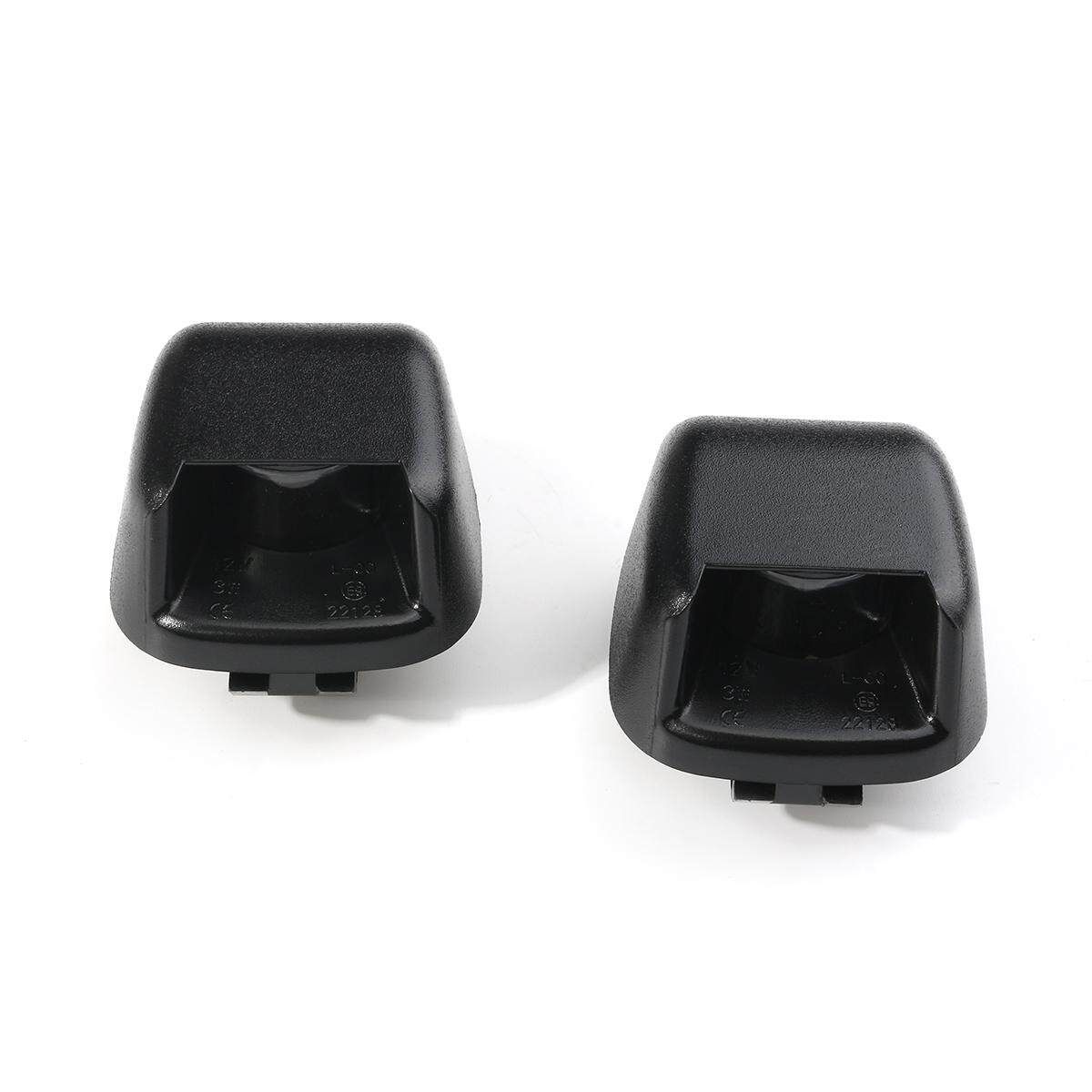 2Pcs Plate Light Cover Rear Bumper Lamp Cover For Nissan Frontier 07-19