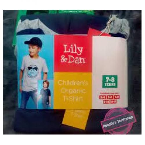 Boys 2 Pack Organic T-shirt
