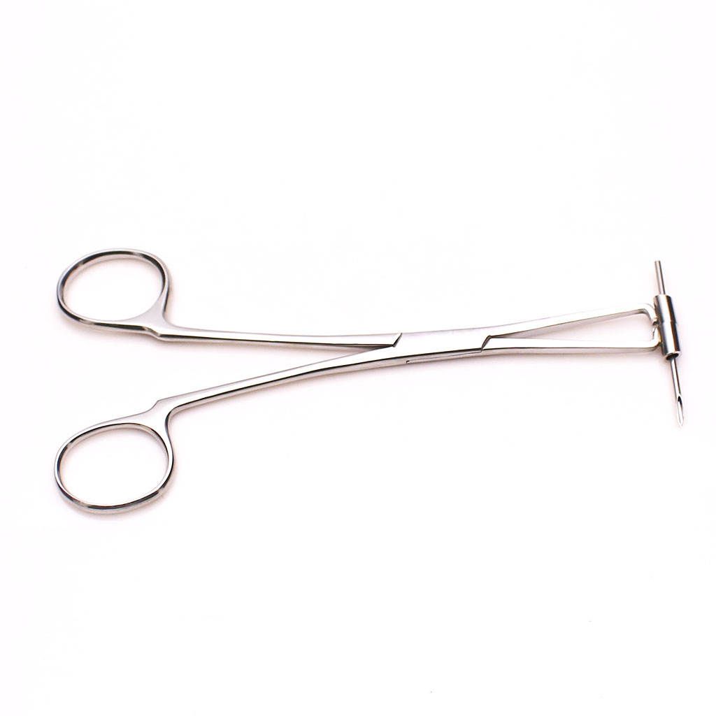 6 Professional Stainless Steel Septum Forceps Body  Clamp