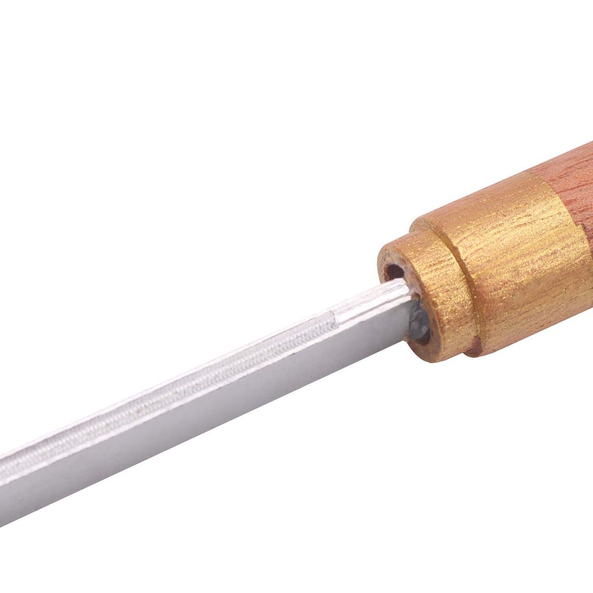 Wood Handle Guitar Fret Crowning File Dressing File Guitar