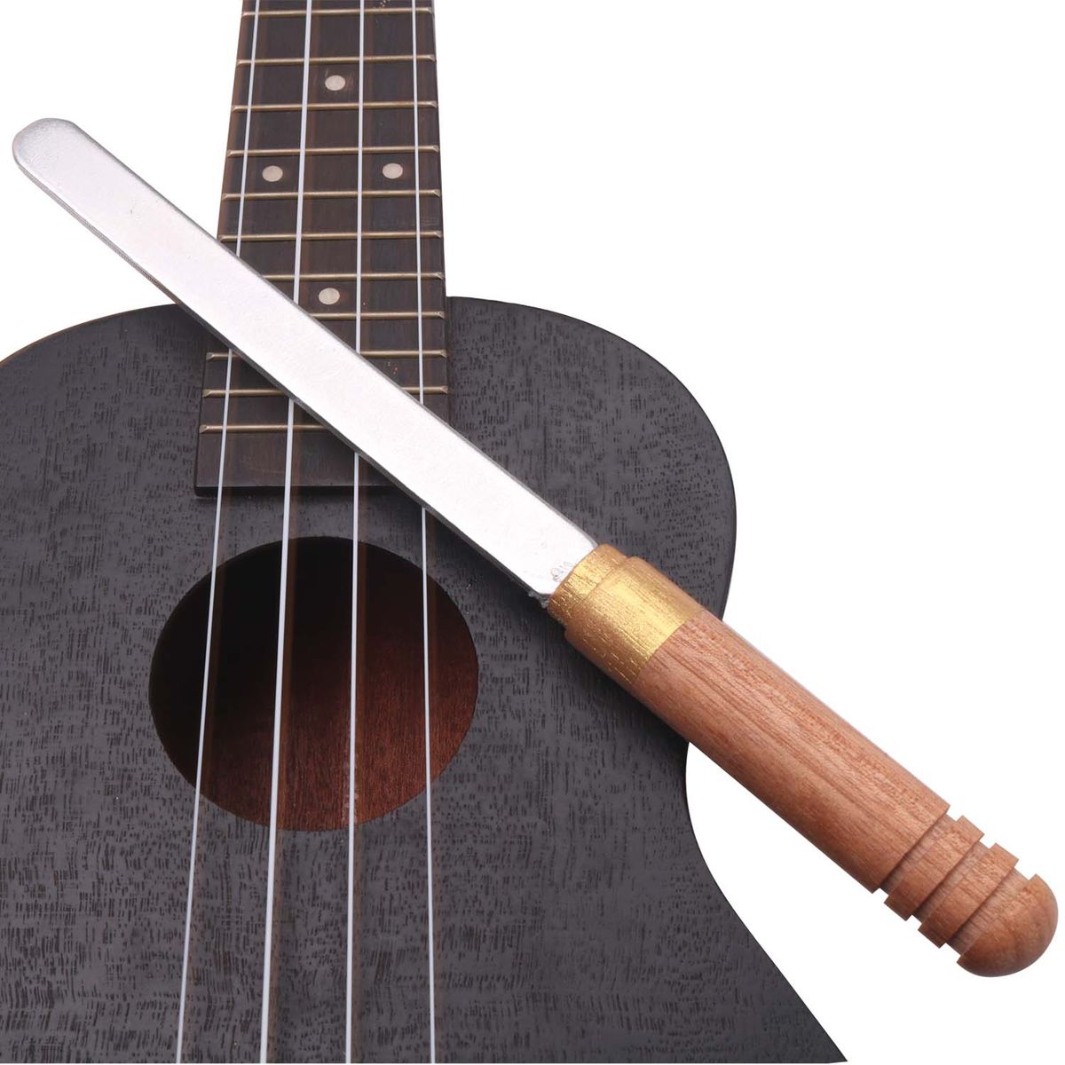 Wood Handle Guitar Fret Crowning File Dressing File Guitar