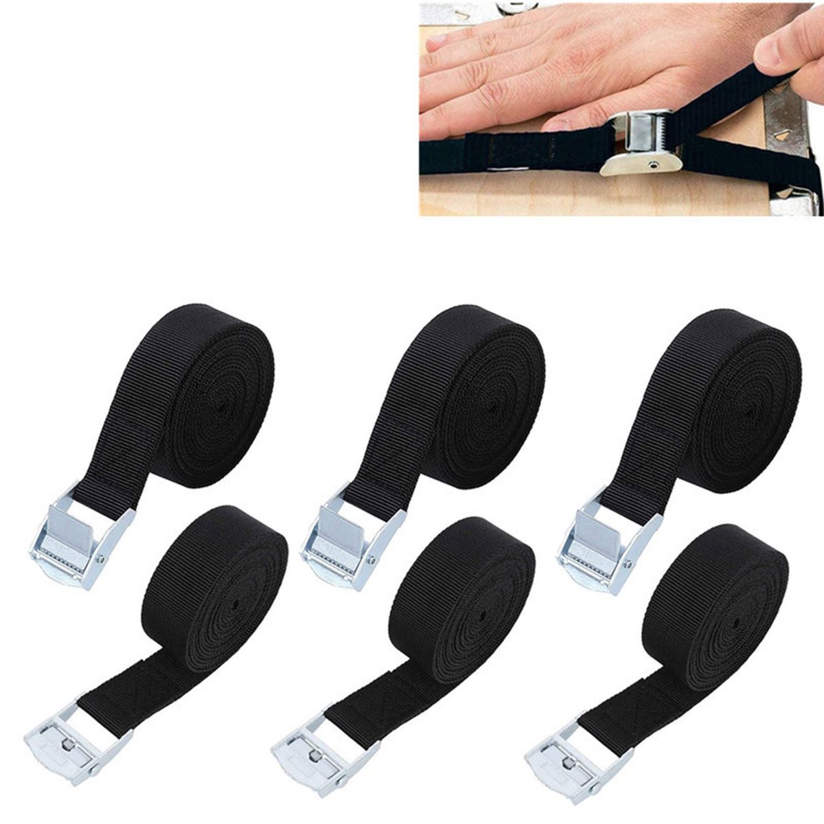 Tie Down Straps Nylon Lashing Strap Car Roof Rack Straps For