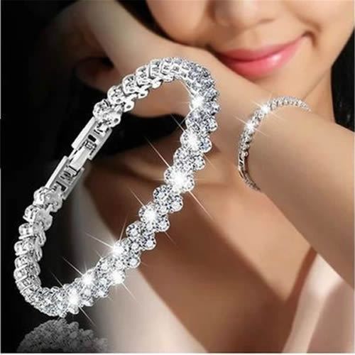Women Fashion Elegant Bracelets Hand Chain Bangle
