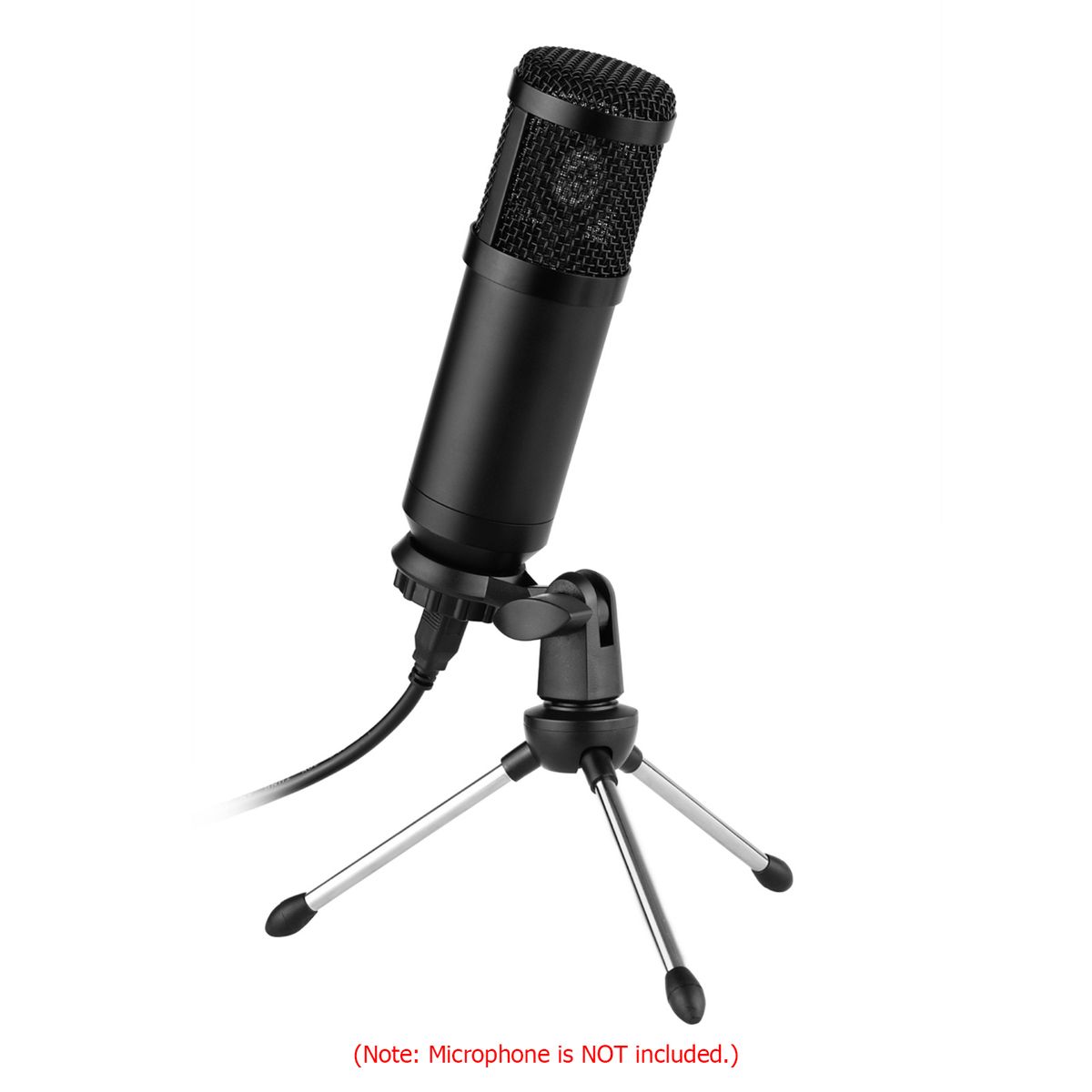 Foldable Desktop Microphone Tripod Stand 5/8 Inch Threaded