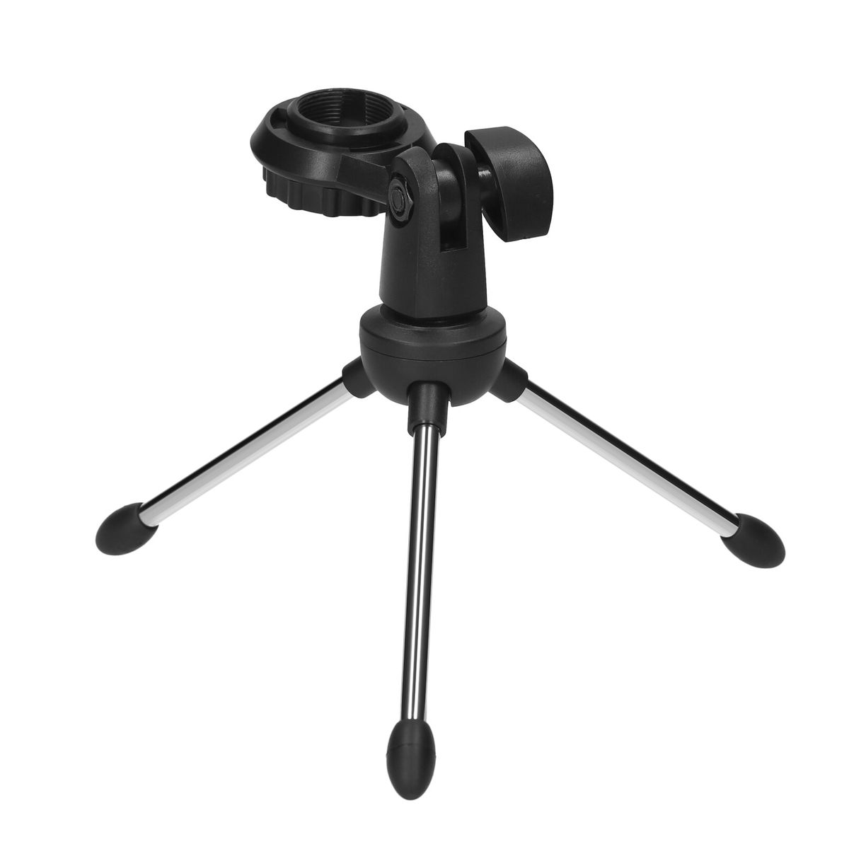 Foldable Desktop Microphone Tripod Stand 5/8 Inch Threaded