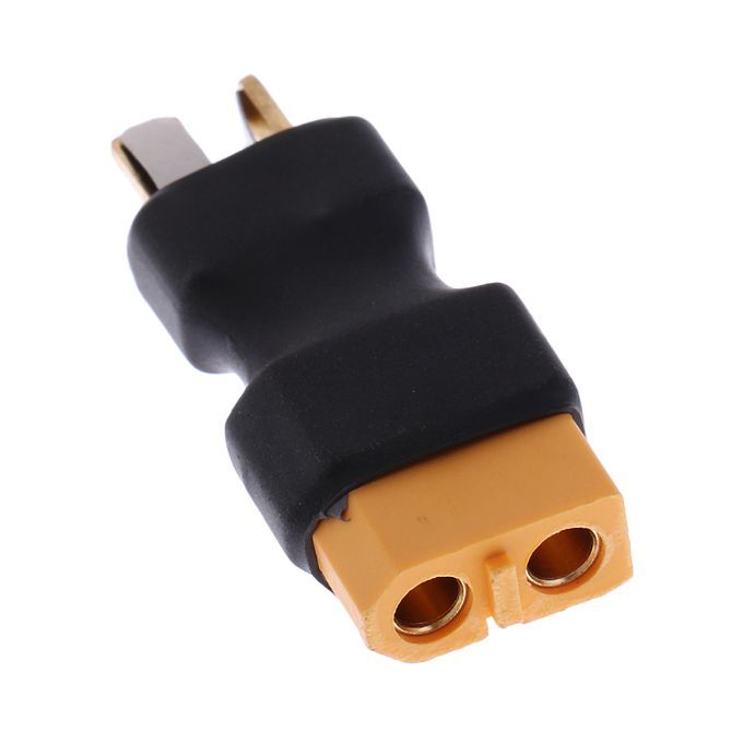 Two Wireless Connector-RC Model XT60 Female-Male T-Plug Adapter