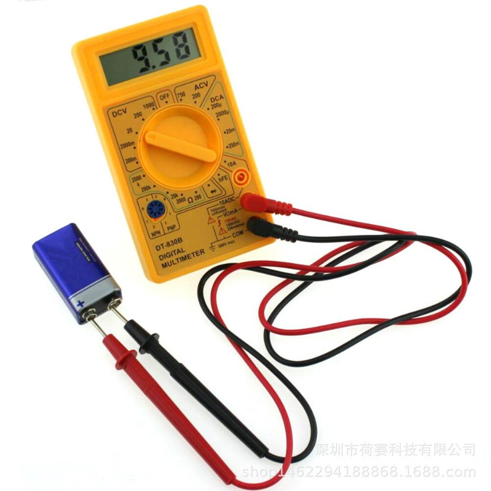 Handheld Digital Multimeter Ammeter Voltmeter