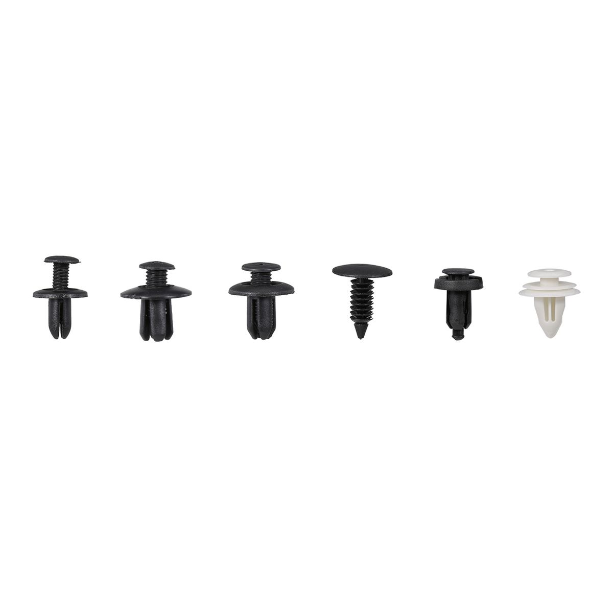 100Pcs Car Body Plastic Push Retainer Pin Rivet Fasteners