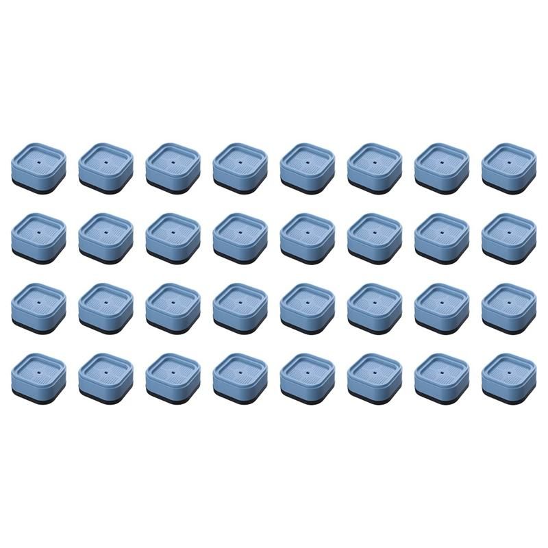 32 Pack Furniture Risers Bed Risers Desk Leg Risers,1.38