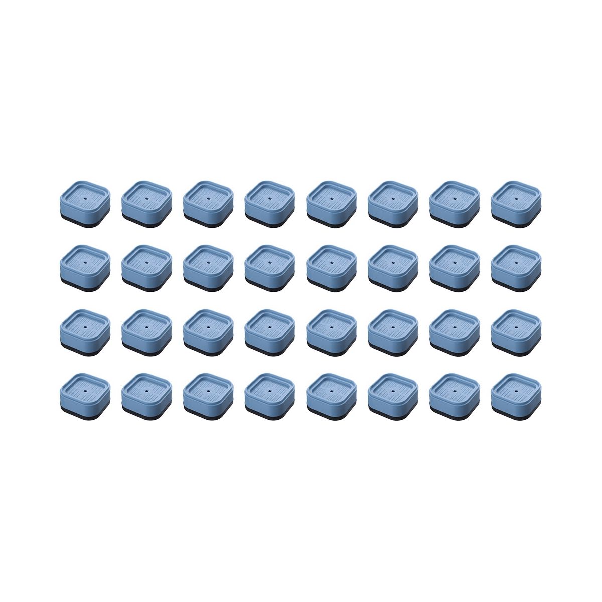 32 Pack Furniture Risers Bed Risers Desk Leg Risers,1.38