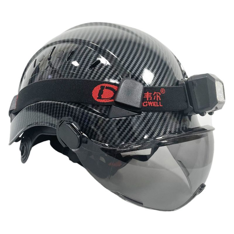 Darlingwell Carbon Fiber Color CR06X Safety With Goles Led