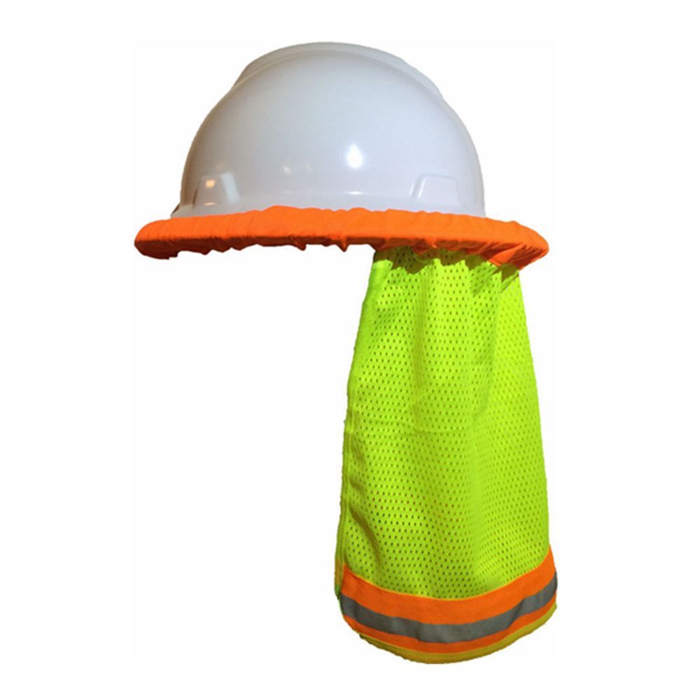 Summer Useful Mesh Reflective Cap Cover For Construction