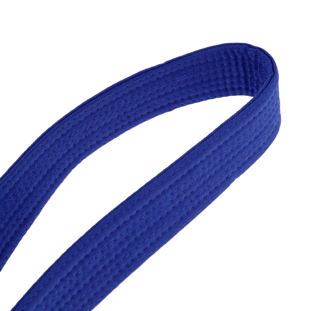 Taekwondo Belt Karate Martial Arts Aikido Double Wrap Belt Blue