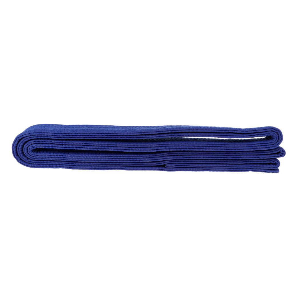 Taekwondo Belt Karate Martial Arts Aikido Double Wrap Belt Blue