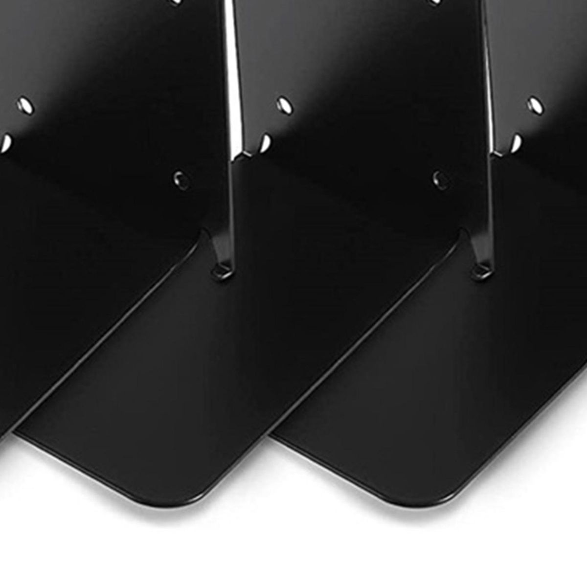 Floating Wall Bookshelf 3pcs Floating Wall Shelves Versatile for Small Black