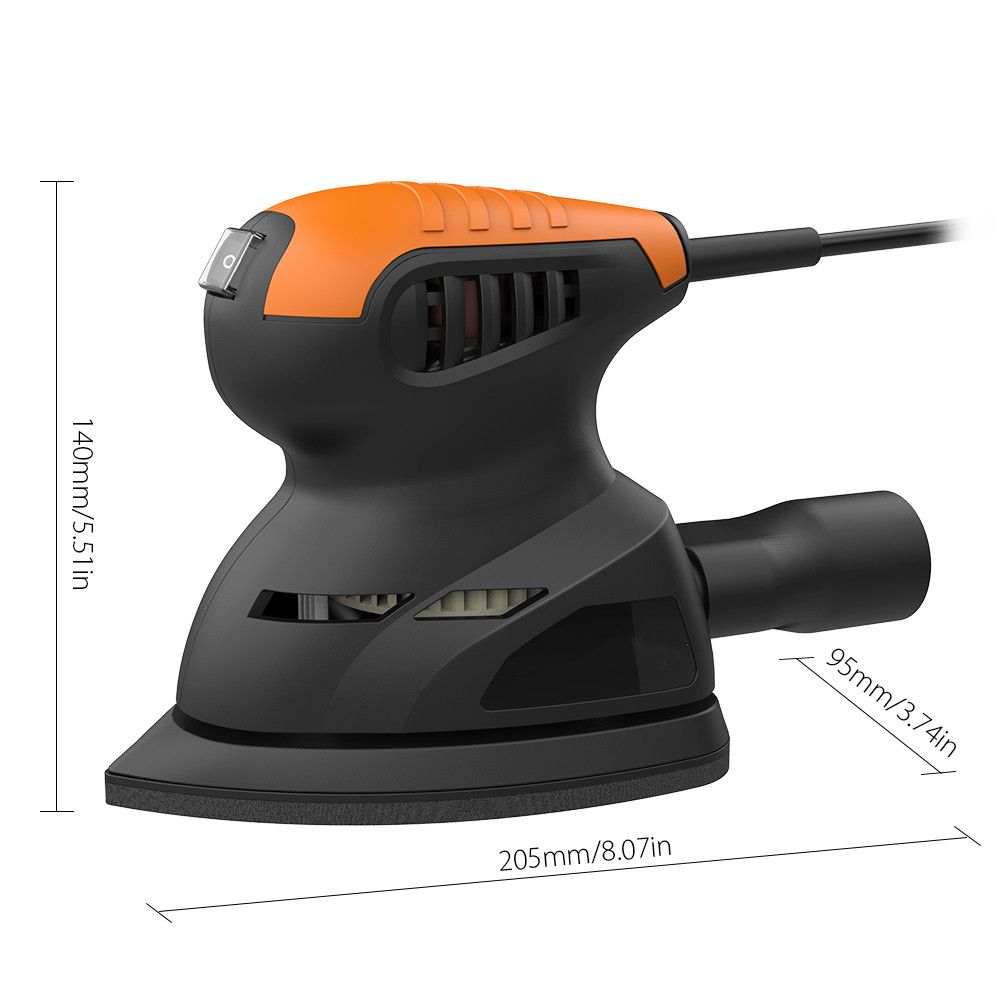 Electric Mouse Detail Sander 13500RPM Wall Putty Polishing