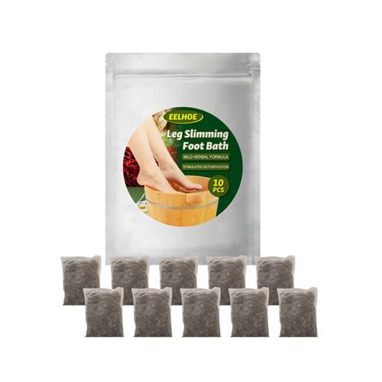 EELHOE Foot Bath Powder Wormwood Ginger Safflower Foot Bath