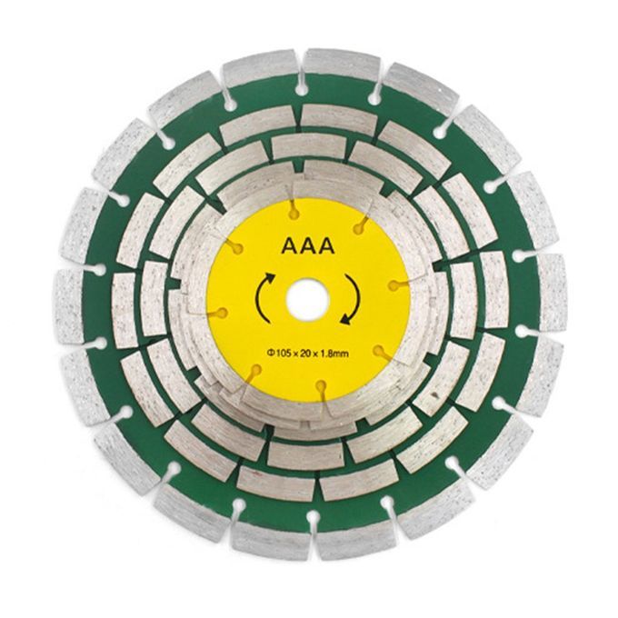 Diamond  Ir Ular    S Diamond   Dis   On Rete   Tool  -Yellow-115*20*1.8mm(AAA)
