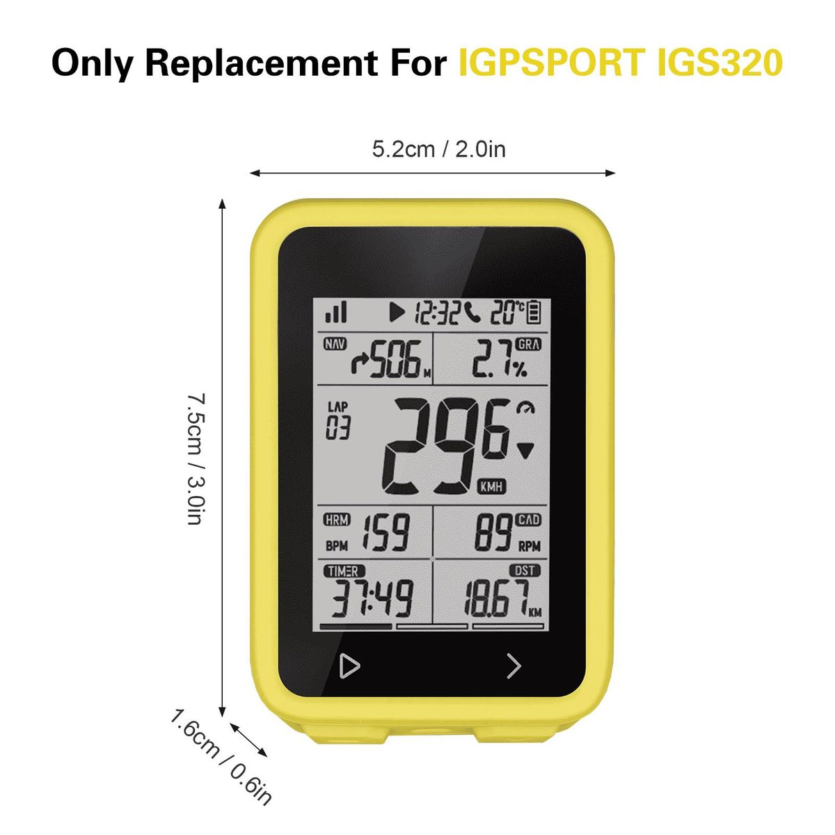 Protective Cover Protective Case Silicone Protector For IGPSPORT IGS320 Cycling Computer