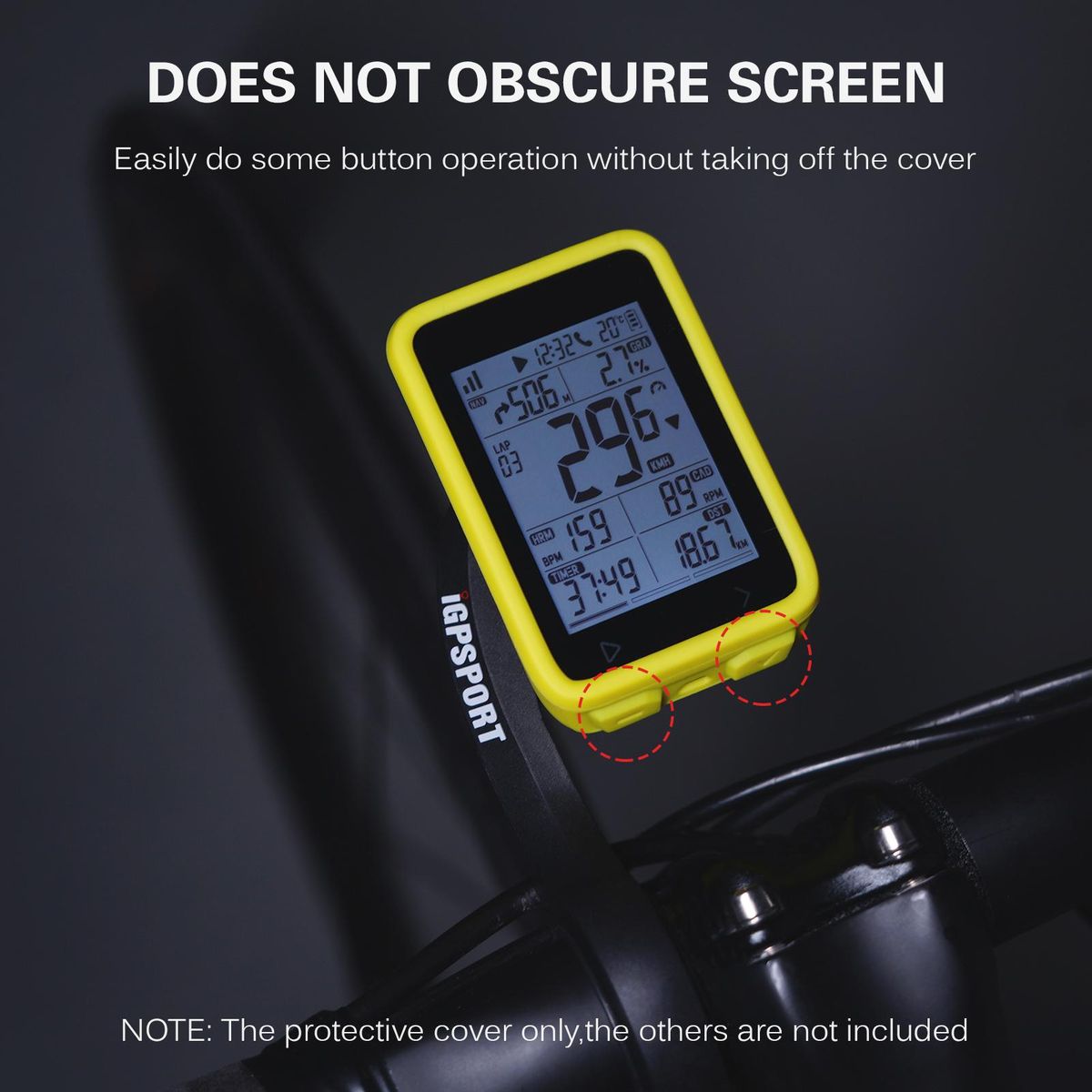 Protective Cover Protective Case Silicone Protector For IGPSPORT IGS320 Cycling Computer