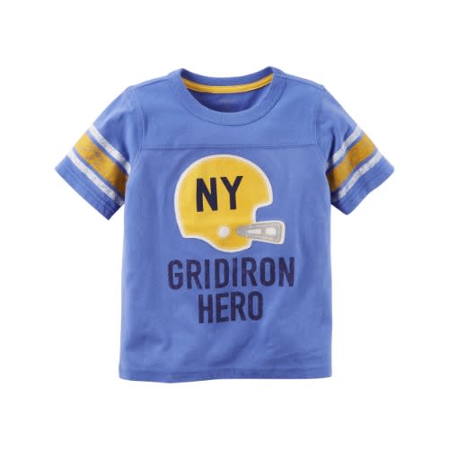 Baseball Jersey Tee - Blue