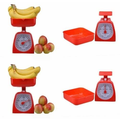 Analog Kitchen Weighing Scale - Red