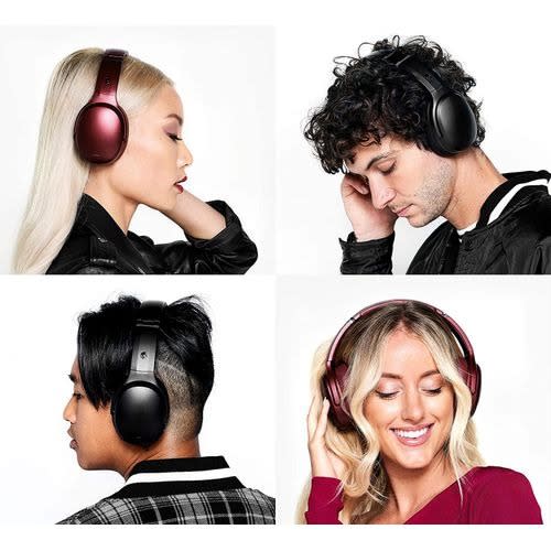 Venue Bluetooth Noise Cancelling Wireless Over-ear Headphones With Mic And Volume Control