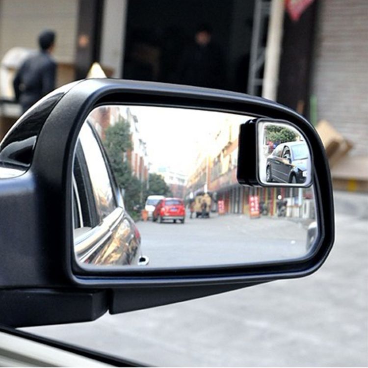 3R-065 2 PCS Car Blind Spot Rear View Wide Angle Mirror