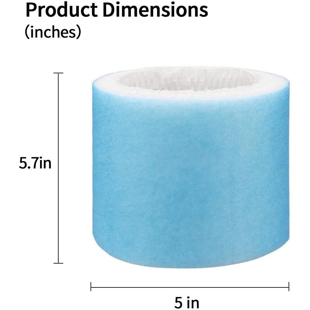 2Pcs Humidifier Wicking Filters Compatible HCM-350,HCM-300T,Replacement for Honeywell HAC-504 HAC-504AW Filter