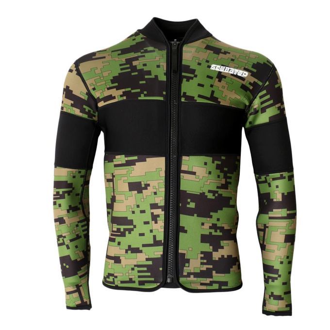 Unisex 2.5mm Neoprene Wetsuit Top For Scuba Diving Snorkel Surf XL