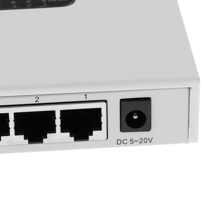 RJ45 5Port Gigabit Ethernet Network Switch Metal Desktop Smart Adapter